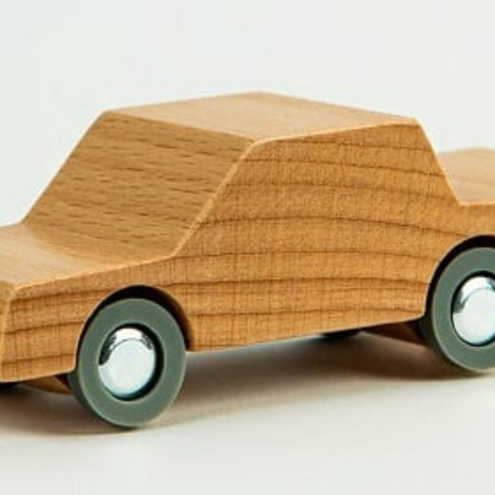NWT WayToPlay – Back & Forth Car – Natural - Picture 2 of 3